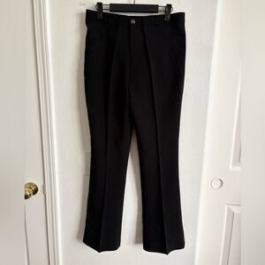Business Casual/ Office Black Boot Cut Trousers Small/ Medium